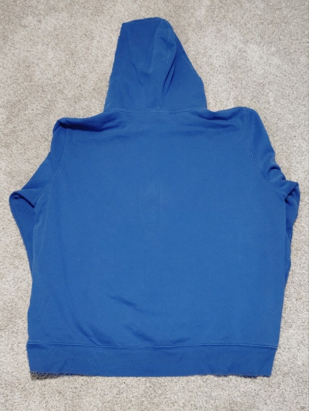The North Face Blue Pullover Hoodie with White Logo - Picture 3 of 3